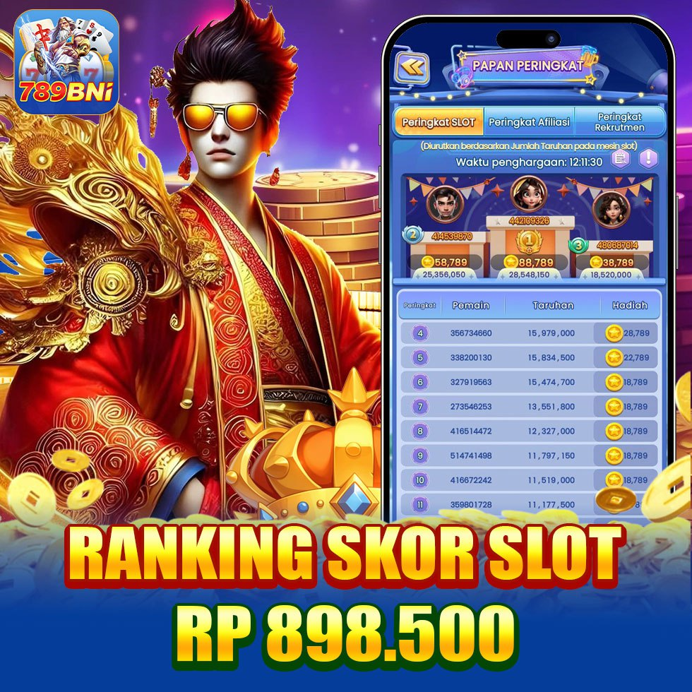 download skor slot Rp. 898.500