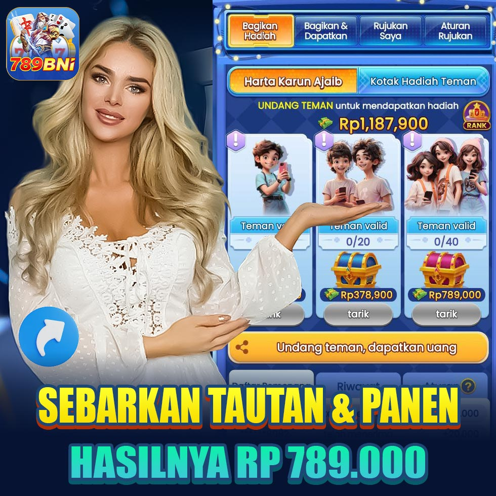 Aplikasi 789 bni | Ajak teman bonus hingga Rp 789.000 hanya dengan daftar lewat tautan milikmu!