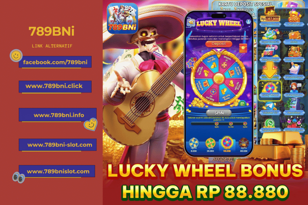BNI 789 Download - Bonus lucky wheel hingga Rp 88.880